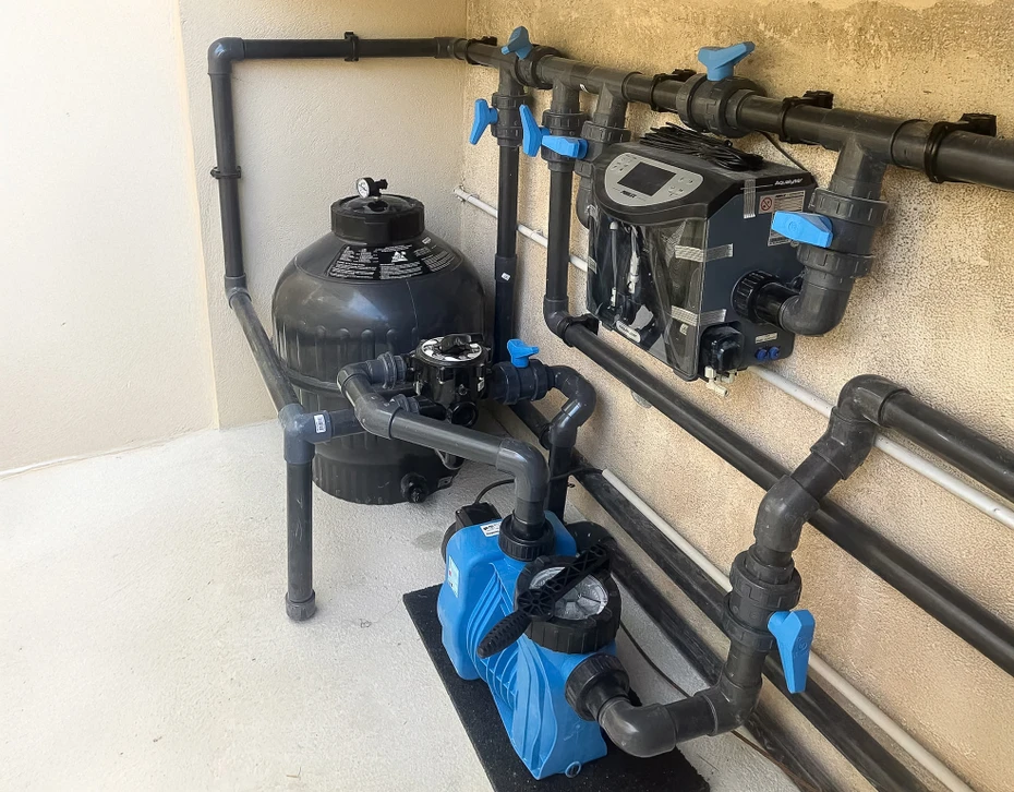 nettoyage de la piscine